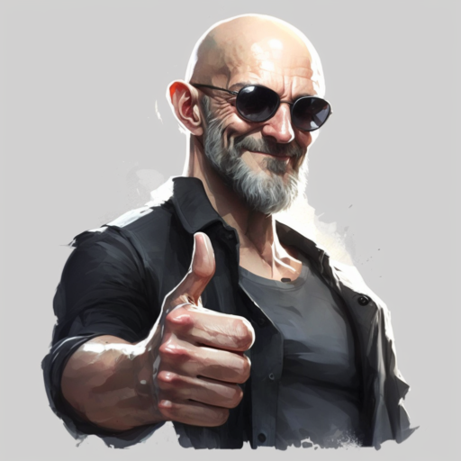 Ghost Writer Giving a Thumbs Up